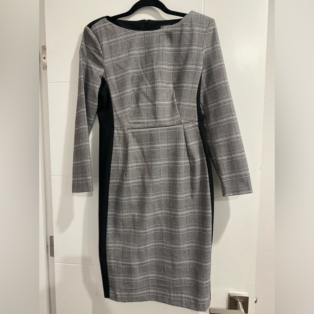 Black and Gray Dress